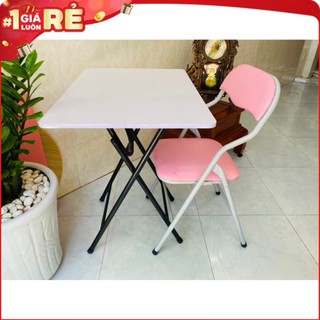 Bộ Bàn Ghế Gấp Gọn Học Sinh Sinh Viên Mở Lớp Học ( cao 70 mặt 40x60 cm)