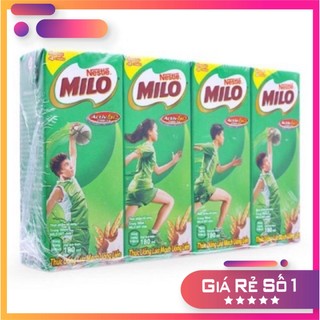 Thức uống lúa mạch Milo, Sữa Milo 110ml/ 180ml - Date luôn mới
