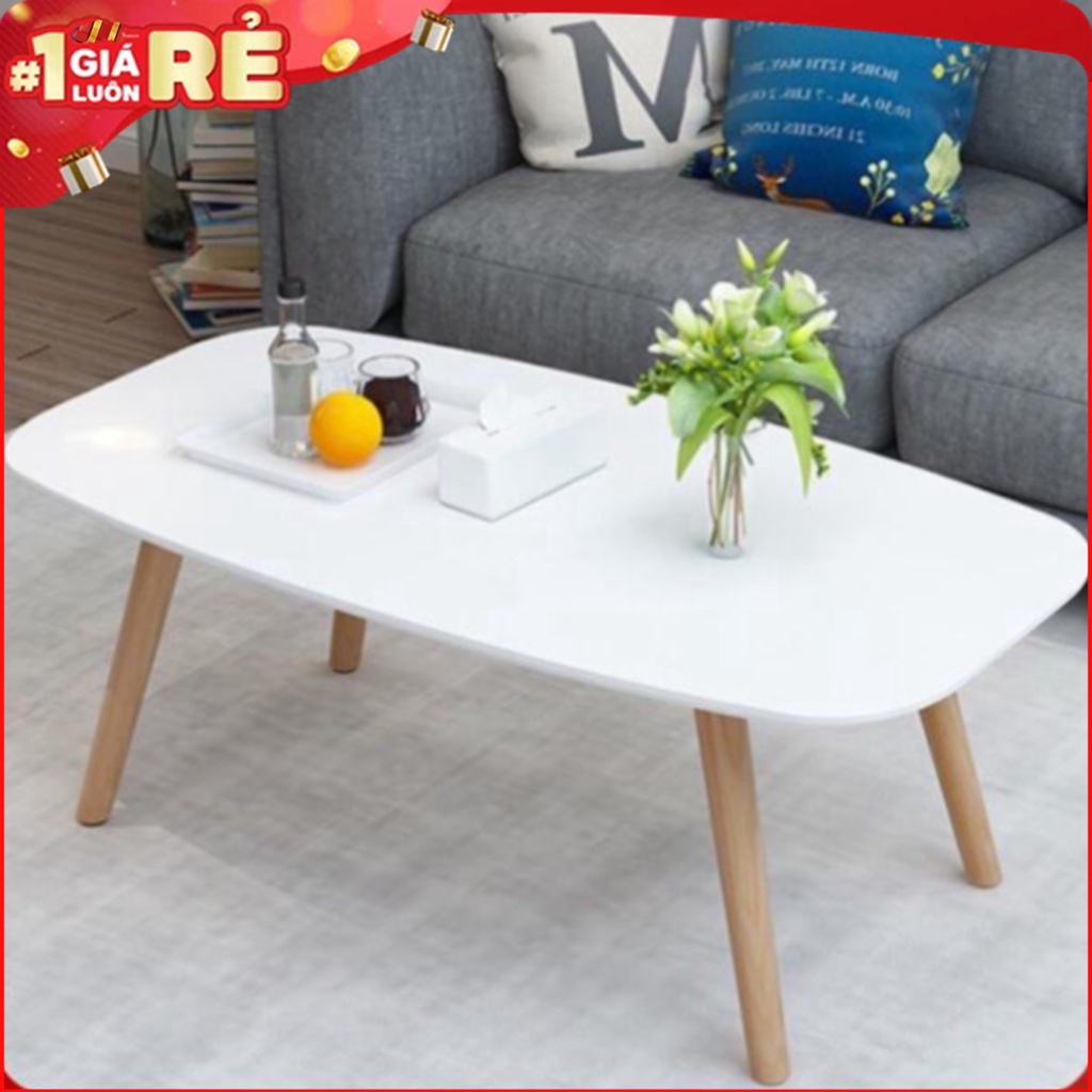 Bàn trà derco chữ nhật bo góc mềm mại - Kanta store