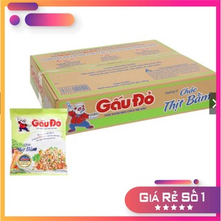 Cháo gấu đỏ thịt bằm 50gr