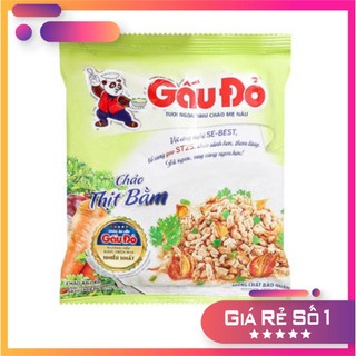 Cháo Gấu Đỏ Thịt Bằm 50gr