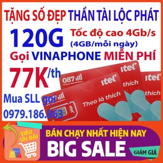 Sim Local Mobifone [Miễn phí tháng đầu], Sim iTel gọi free VINAPHONE, Sim WINTEL DATA KHÔNG GIỚI HẠN
