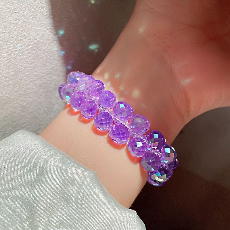 Vòng Đeo Tay Đính Pha Lê Siêu Nhẹ Thời Trang Mùa Hè Sang Trọng Cho Nữ