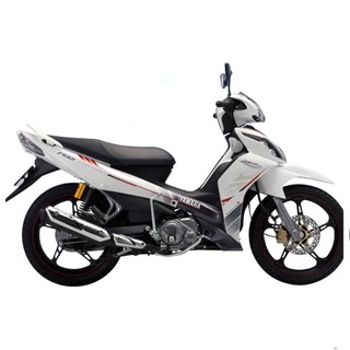 Ốp sườn Jupiter 2011 Yamaha - Trắng .