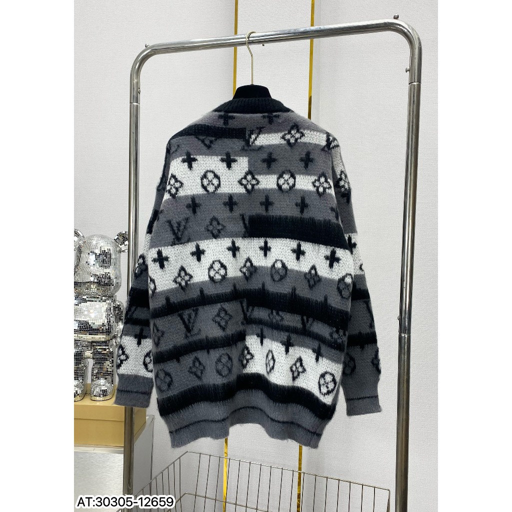 Áo Len Nam Nữ Cổ Bo Tròn Hàng Len Cao Cấp-Áo Len LV Hàng Loại 1 Cao Cấp Hottrend 2023