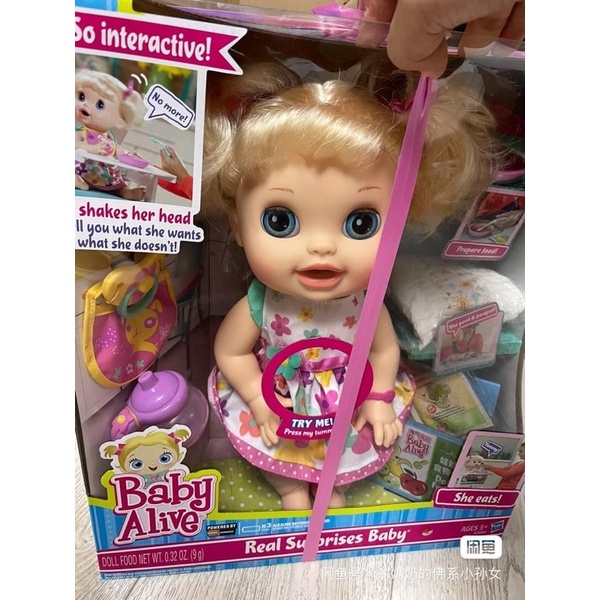búp bê BABY AILVE real supprise baby-búp bê mỹ tương tác