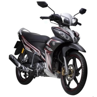 Yếm mặt nạ Jupiter 2011 Yamaha màu đen bóng, màu trắng