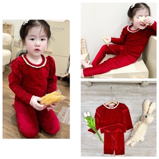 Set nhung cổ bèo