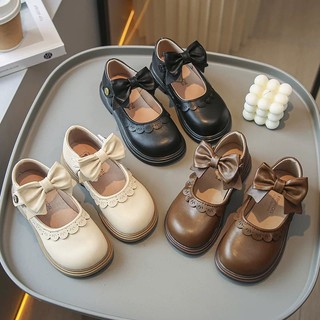 M118 - giày búp bê đính nơ quai dán 3 màu bg size 26-36
