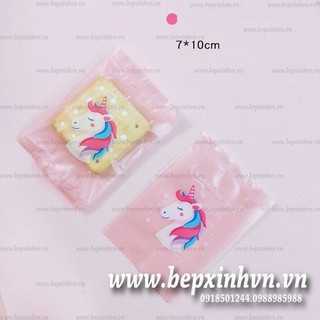 Túi hàn 7x10cm Ngựa Pony hồng