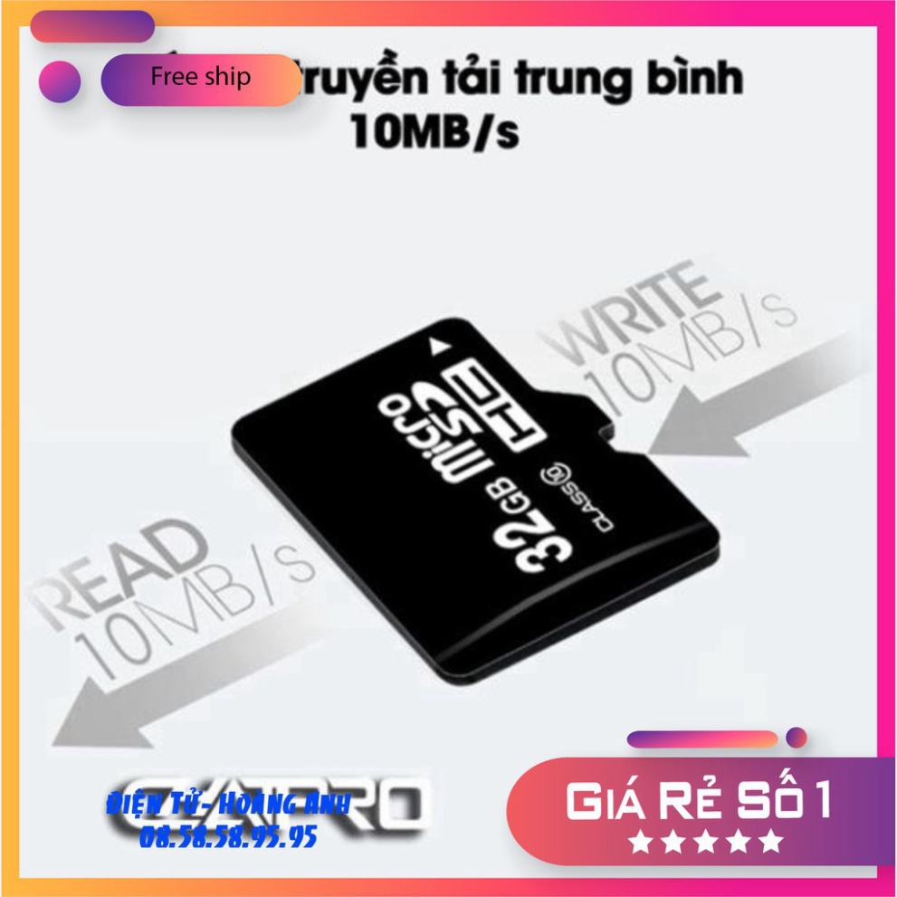 Thẻ nhớ Micro SD 4GB 8GB 16GB 32GB 64GB 128GB TF 2GB chất lượng cao cho điện thoại/máy nghe nhạc MP3 .ZL.08.58.58.95.95