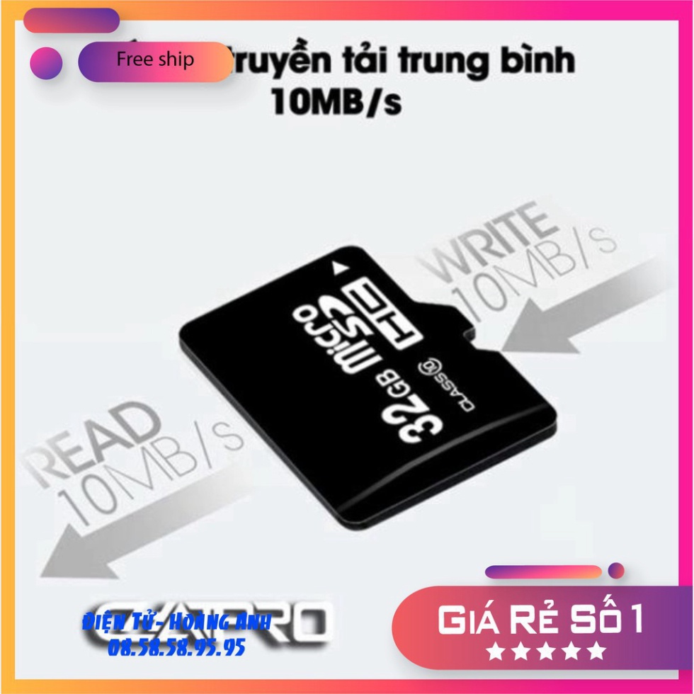 Thẻ nhớ Micro SD 4GB 8GB 16GB 32GB 64GB 128GB TF 2GB chất lượng cao cho điện thoại/máy nghe nhạc MP3 .ZL.08.58.58.95.95