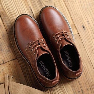 Giày Da Thật Đế Độn 6cm Dành Cho Nam