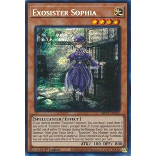 Exosister Sophia - MP23-EN255 - Prismatic Secret Rare 1st Edition