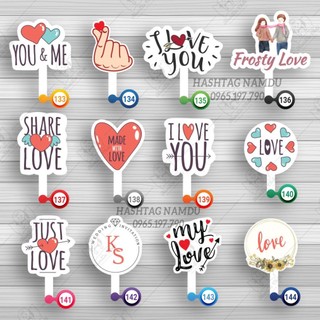 Hastag chụp ảnh chủ đề love, trái tim