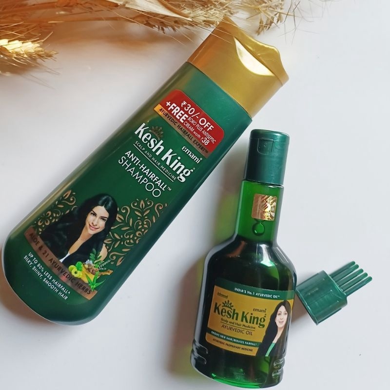 Date xa Dầu gội đầu 21 loại thảo dược Kesh King 200ml