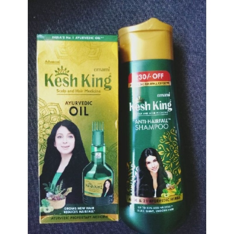 Date xa Dầu gội đầu 21 loại thảo dược Kesh King 200ml
