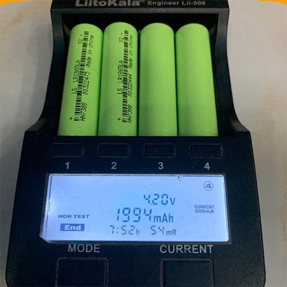 Pin Lishen 18650 dung lượng 2000mAh 10C