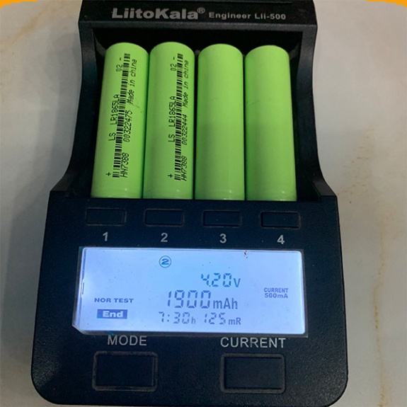 Pin Lishen 18650 dung lượng 2000mAh 10C