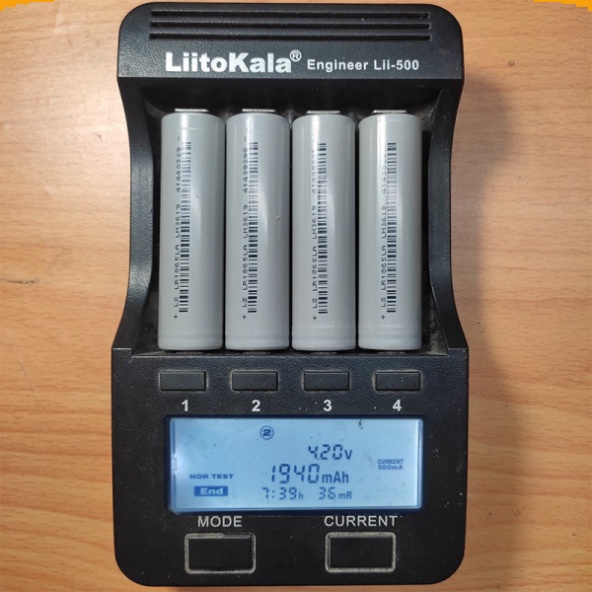 Pin Lishen 18650 dung lượng 2000mAh 10C