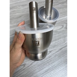 Bộ cối chày inox ZWILLING cao cấp Đức hàng đúc nguyên khối