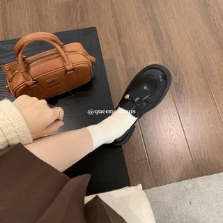 Giày Lười Da Đế Dày Thời Trang Dành Cho Nữ