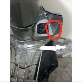 Ốp khóa khẩn cấp nắp mở khẩn cấp air blade 2016-2017-2018-2019 honda