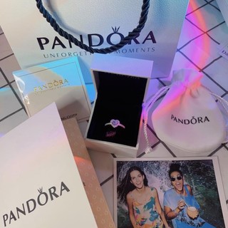 Nhẫn / Vòng bạc nữ thiết kế full box Pan.dora chất liệu bạc ta - Lily Silver tgfhsdfzhsdfhj