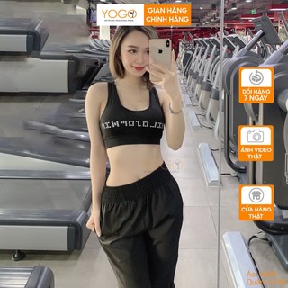 Áo bra tập gym yoga nữ cao cấp bra thể thao dáng croptop nâng ngực ôm body co giãn thoải mái YOGO G040