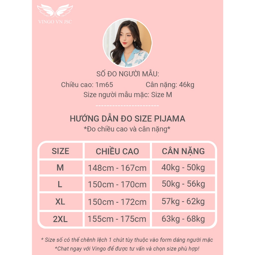 Đồ bộ mặc nhà Pijama lụa cao cấp mùa Thu Đông VINGO tay dài quần dài dáng eo Mèo Tím H1096 VNGO