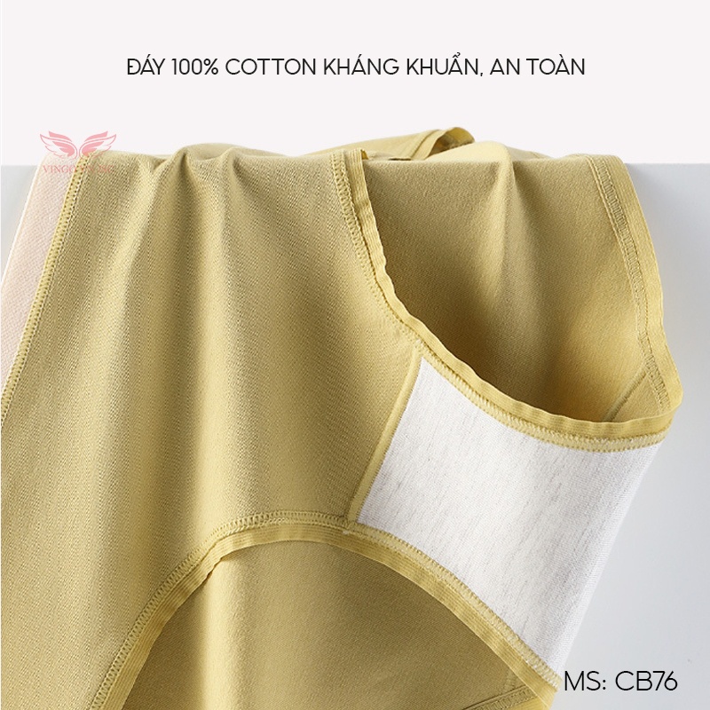 Set Quần Lót Cotton Kháng Khuẩn Trơn VINGO CB76 VNGO