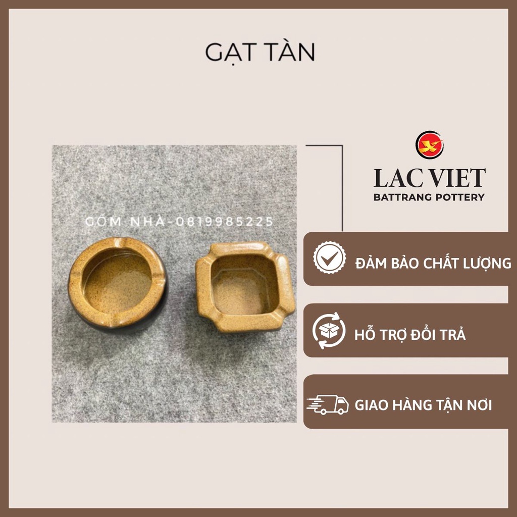 Gạt Tàn Gốm Sứ Bát Tràng