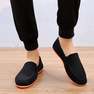 Giày Lười Vải Đế Mềm Thời Trang Cho Nam