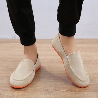Giày Lười Vải Đế Mềm Thời Trang Cho Nam