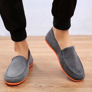 Giày Lười Vải Đế Mềm Thời Trang Cho Nam