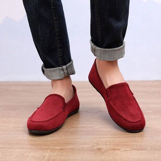 Giày Lười Vải Đế Mềm Thời Trang Cho Nam