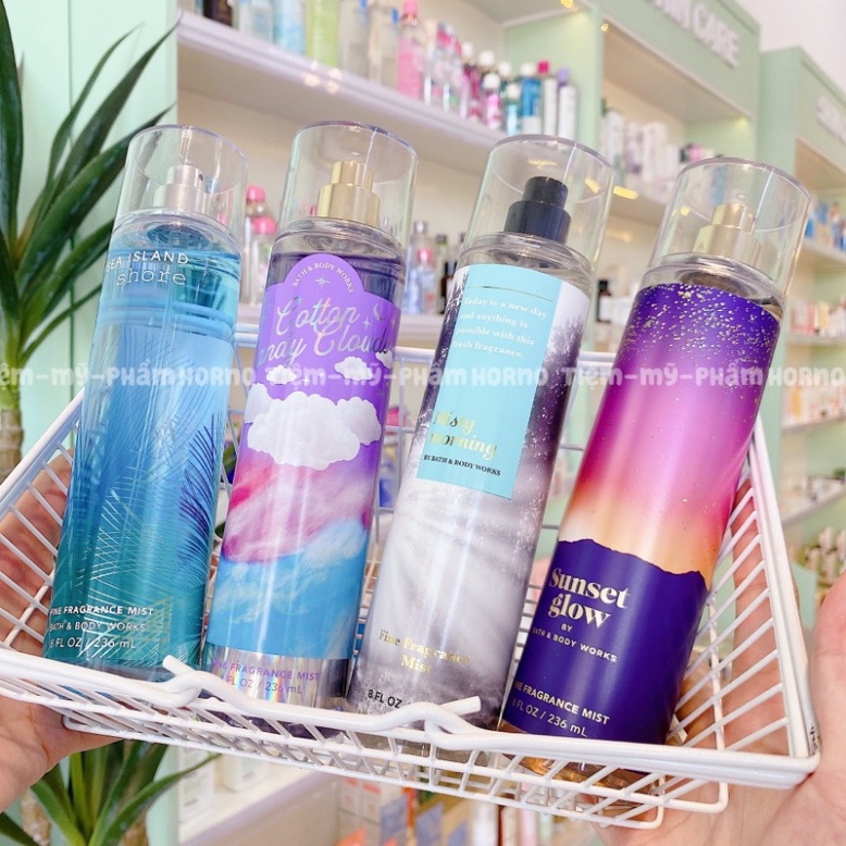 Chính hãng  Xịt thơm Bath & Body Works Body Mist 236ml - ĐỦ MÙI HOT