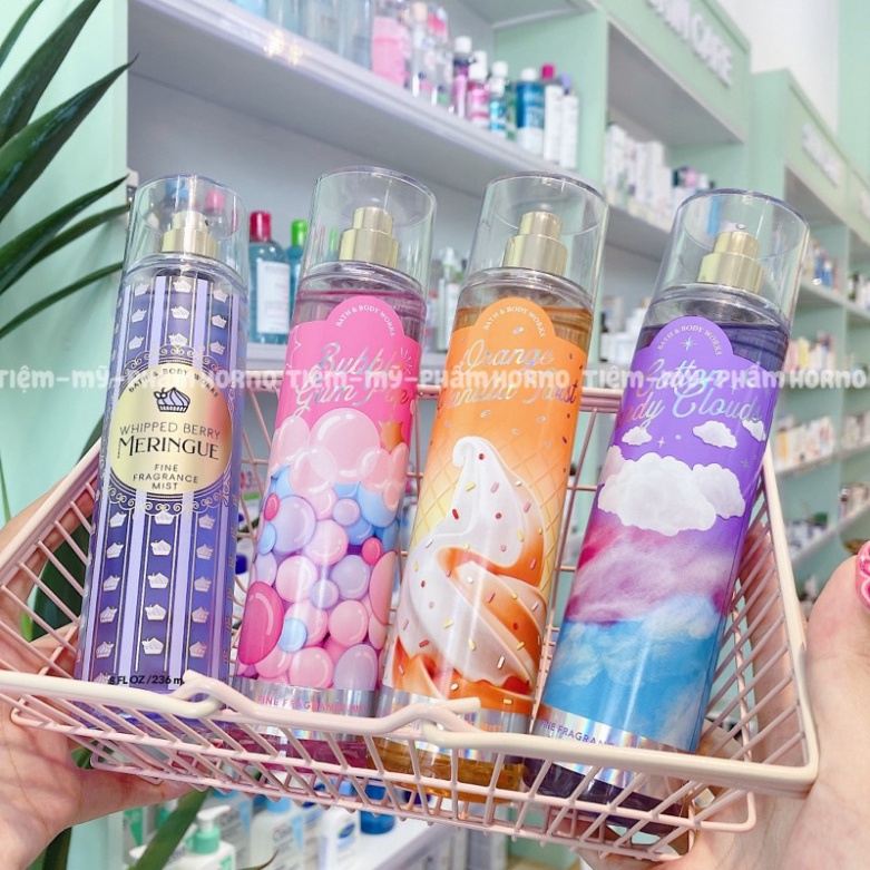 Chính hãng  Xịt thơm Bath & Body Works Body Mist 236ml - ĐỦ MÙI HOT
