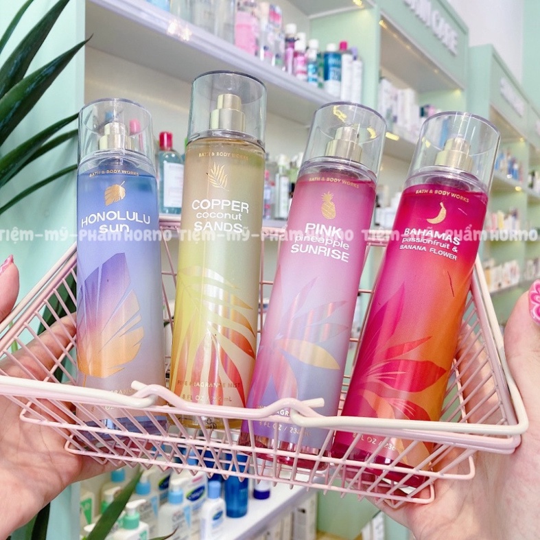 Chính hãng  Xịt thơm Bath & Body Works Body Mist 236ml - ĐỦ MÙI HOT