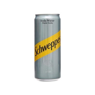 Schweppes soda water 320ml lốc 6 lon
