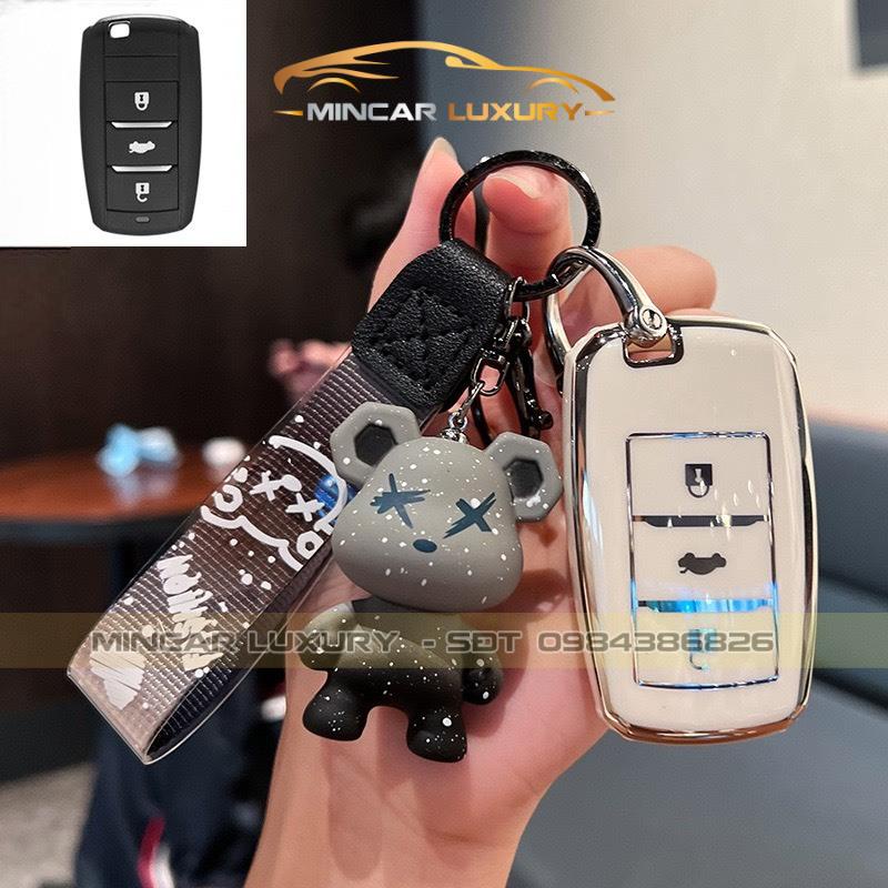 Ốp Chìa Khóa Xe Vinfast VF5 Xe Điện.Bọc khóa xe ô tô TPU Bảo Vệ ỐP Khóa Xe