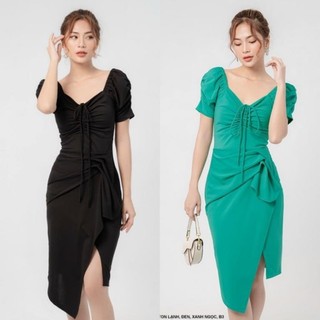 ĐẦM BODY RÚT NGỰC CỔ VUÔNG-TTS