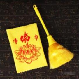 Khăn lau bàn thờ Hoa Sen 18cm*33cm