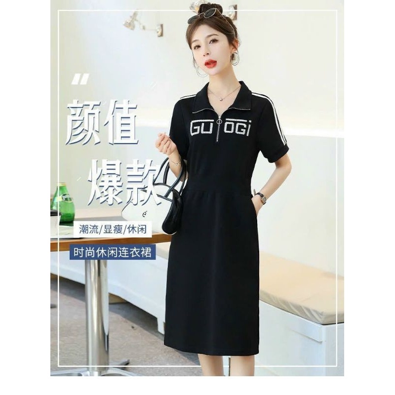 𝗛𝗔̀𝗡𝗚 𝗡𝗛𝗔̣̂𝗣 -ĐẦM THUN CỔ SƠ MI CAO CẤP 4