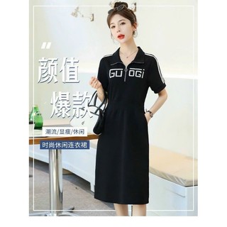 𝗛𝗔̀𝗡𝗚 𝗡𝗛𝗔̣̂𝗣 -ĐẦM THUN CỔ SƠ MI CAO CẤP 4