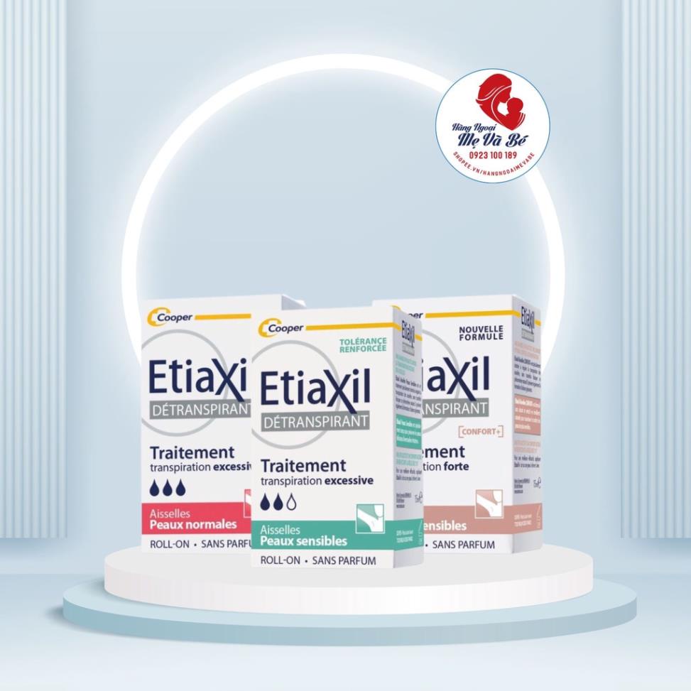 Lăn Khử Mùi Giảm Mồ Hôi Etiaxil Pháp Dành Cho Da Nhạy Cảm 15ml [Date 2025]