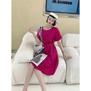 HÀNG NHẬP - ĐẦM LỤA KÈM BELT CAO CẤP