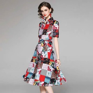 HÀNG NHẬP - ĐẦM LỤA HOẠ TIẾT CAO CẤP