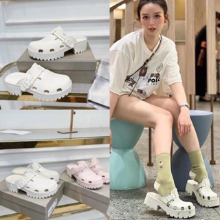 giày sục crow cnk đế 5cm mũi tròn fullbox