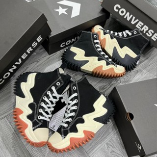 Giày Thể Thao CV Run Star Motion Đen Cao Cổ